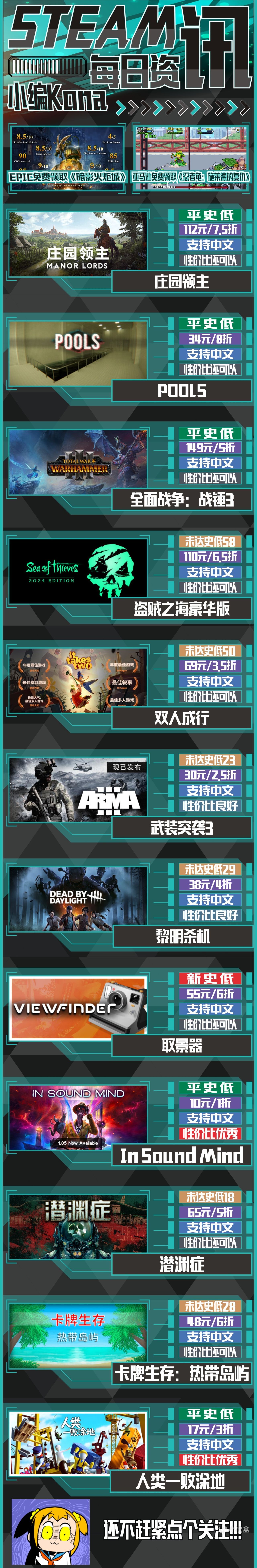 Steam週末特惠遊戲推薦：圍繞泳池構建的迷宮，驚悚感拉滿的恐怖-第1張