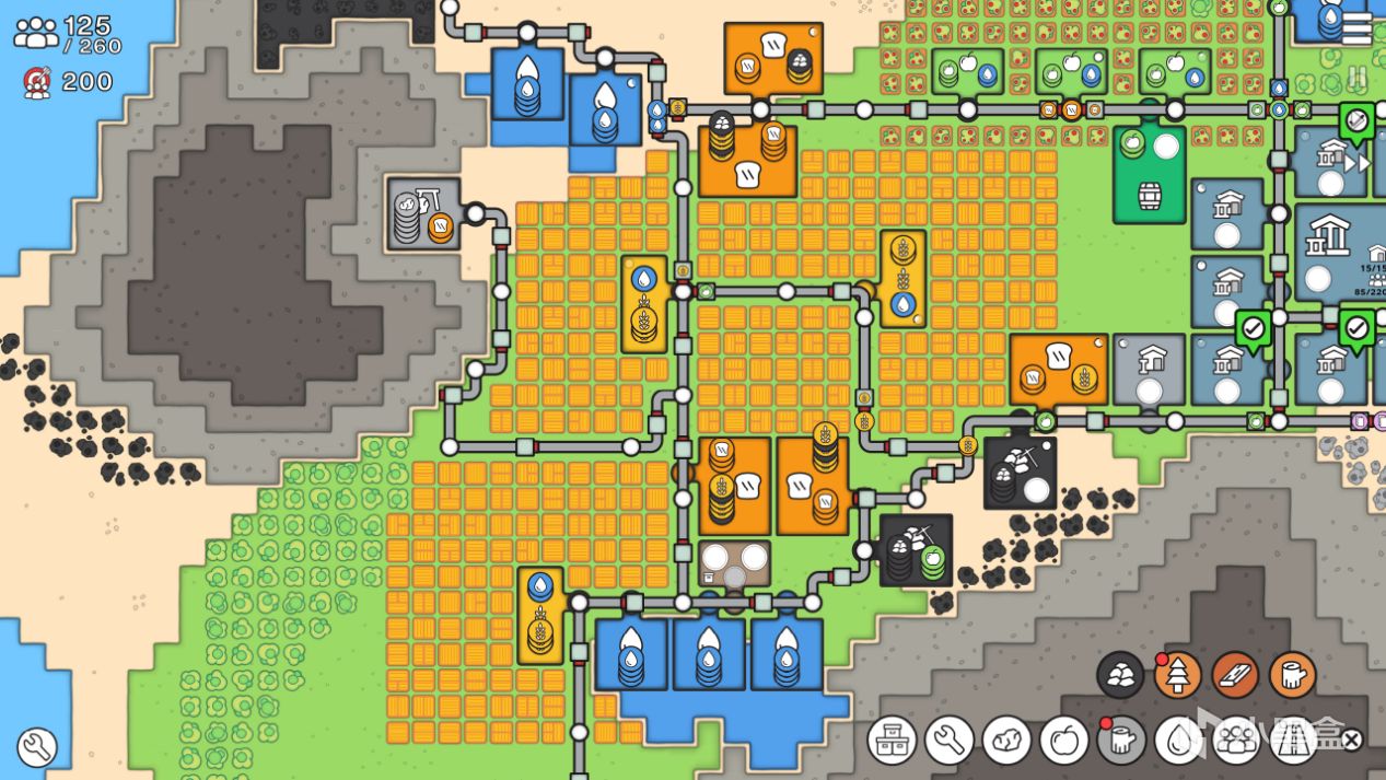 流水线极简主义城建游戏《小小城建》推出Steam抢先体验-第0张