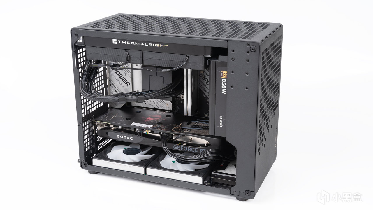 最为紧凑的MATX水冷主机，RTX 4070 SUPER悟空定制款装机展示-第2张