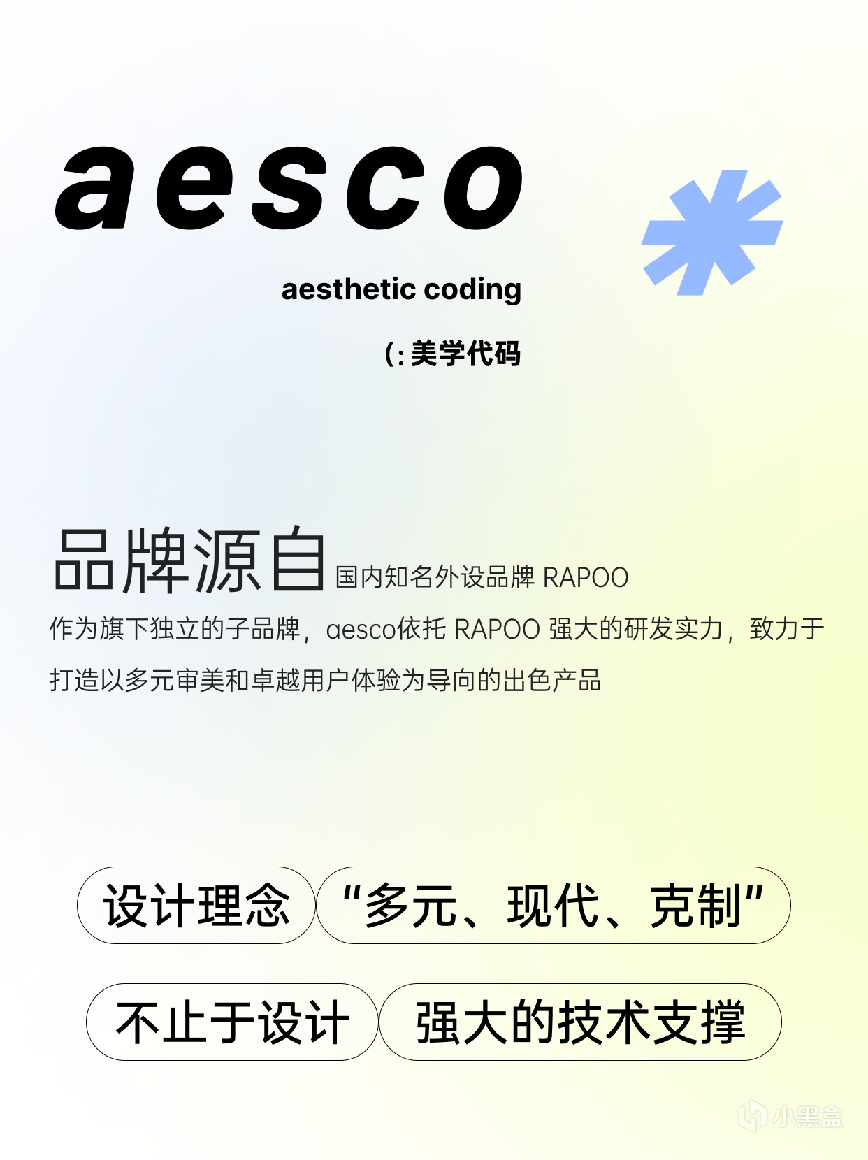 雷柏科技推出新品牌aesco，首發次世代電感軸技術-第1張