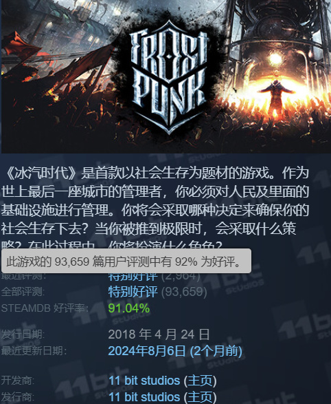 冰汽时代2：从末世求生到「P社模拟器」，刁民化的它你还喜欢吗？-第0张