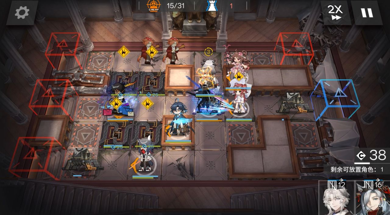 【明日方舟】GO-EX-1到GO-EX-8突袭摆完挂机-追迹日落以西