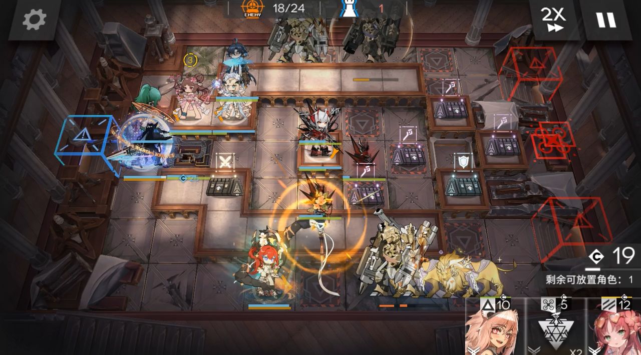 【明日方舟】GO-EX-1到GO-EX-8突袭摆完挂机-追迹日落以西