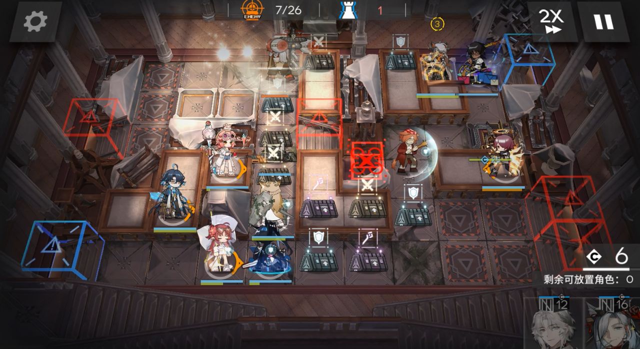 【明日方舟】GO-EX-1到GO-EX-8突袭摆完挂机-追迹日落以西