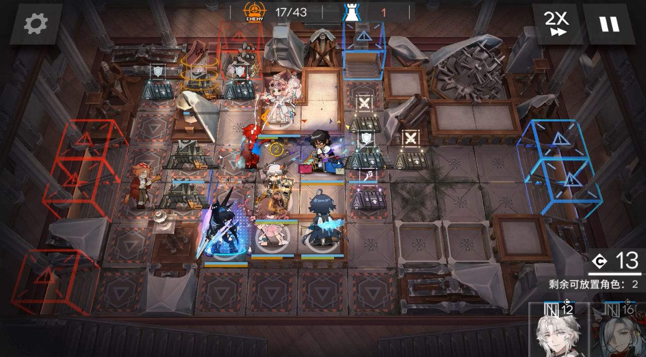 【明日方舟】GO-EX-1到GO-EX-8突袭摆完挂机-追迹日落以西