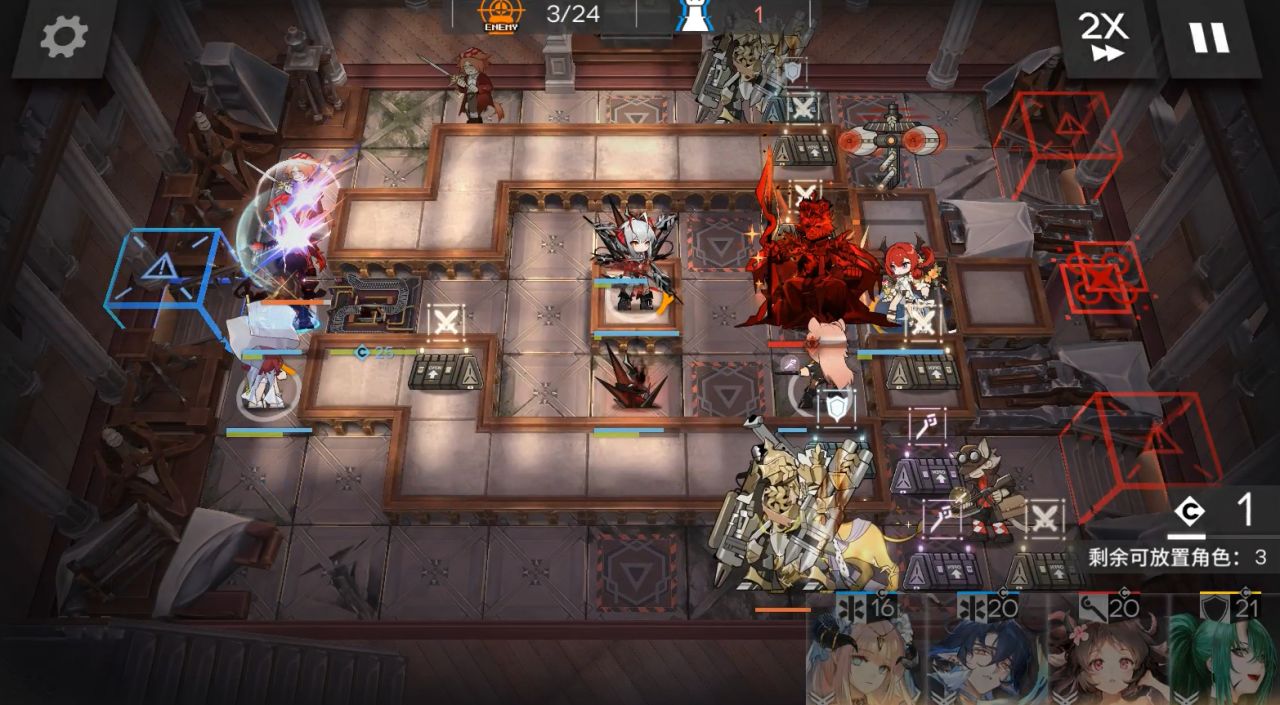 【明日方舟】GO-EX-1到GO-EX-8突袭摆完挂机-追迹日落以西