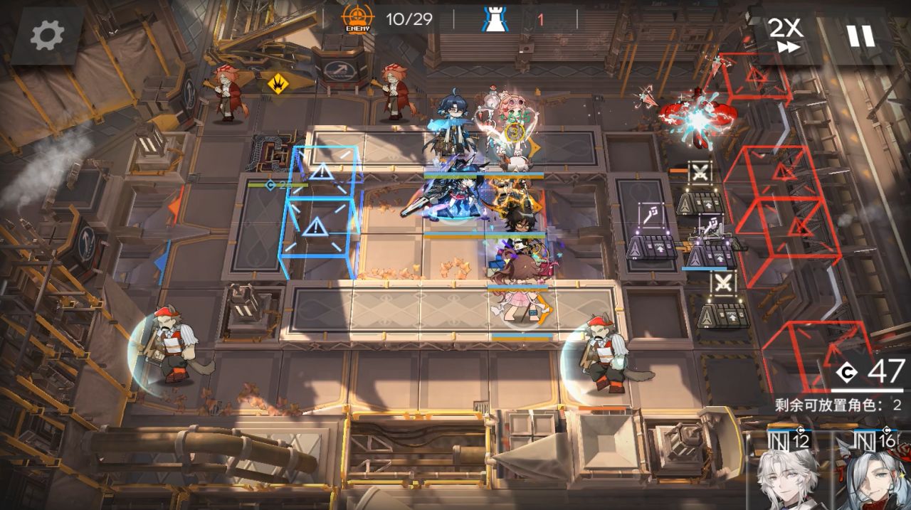 【明日方舟】GO-EX-1到GO-EX-8突袭摆完挂机-追迹日落以西