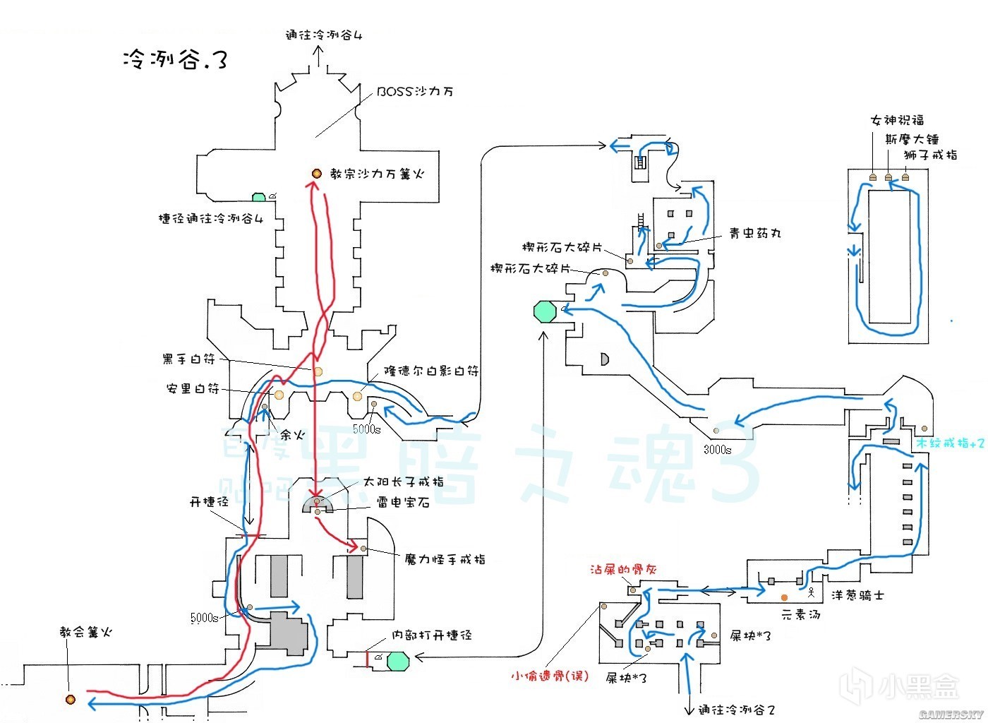 投票
  《黑暗靈魂3》全收集路線——冷冽谷的伊魯席爾（下）