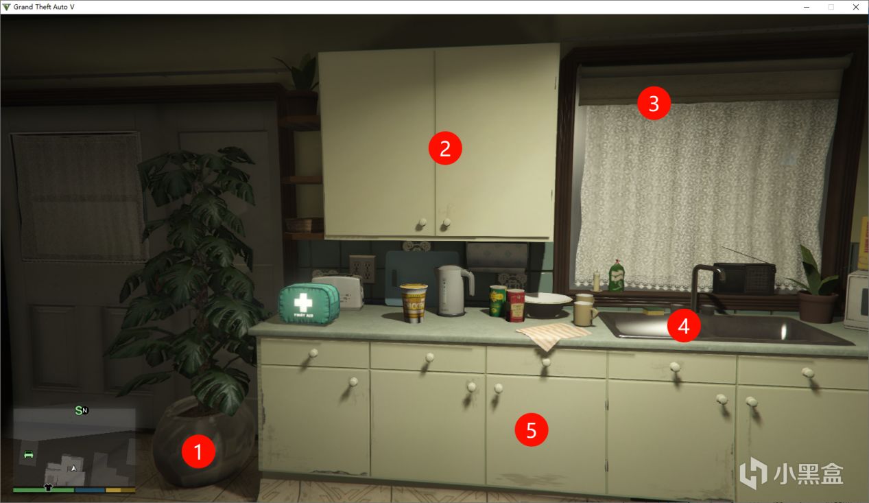 【球盟会】利用GTA5辅助记忆宫殿实践~富兰克林之家