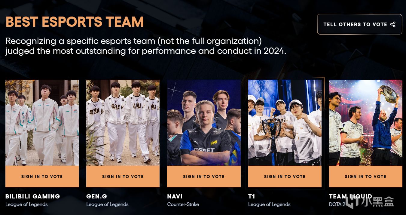 TGA提名最全汇总，《黑神话》获年度游戏四项提名！