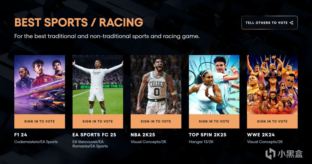 TGA2024 提名汇总