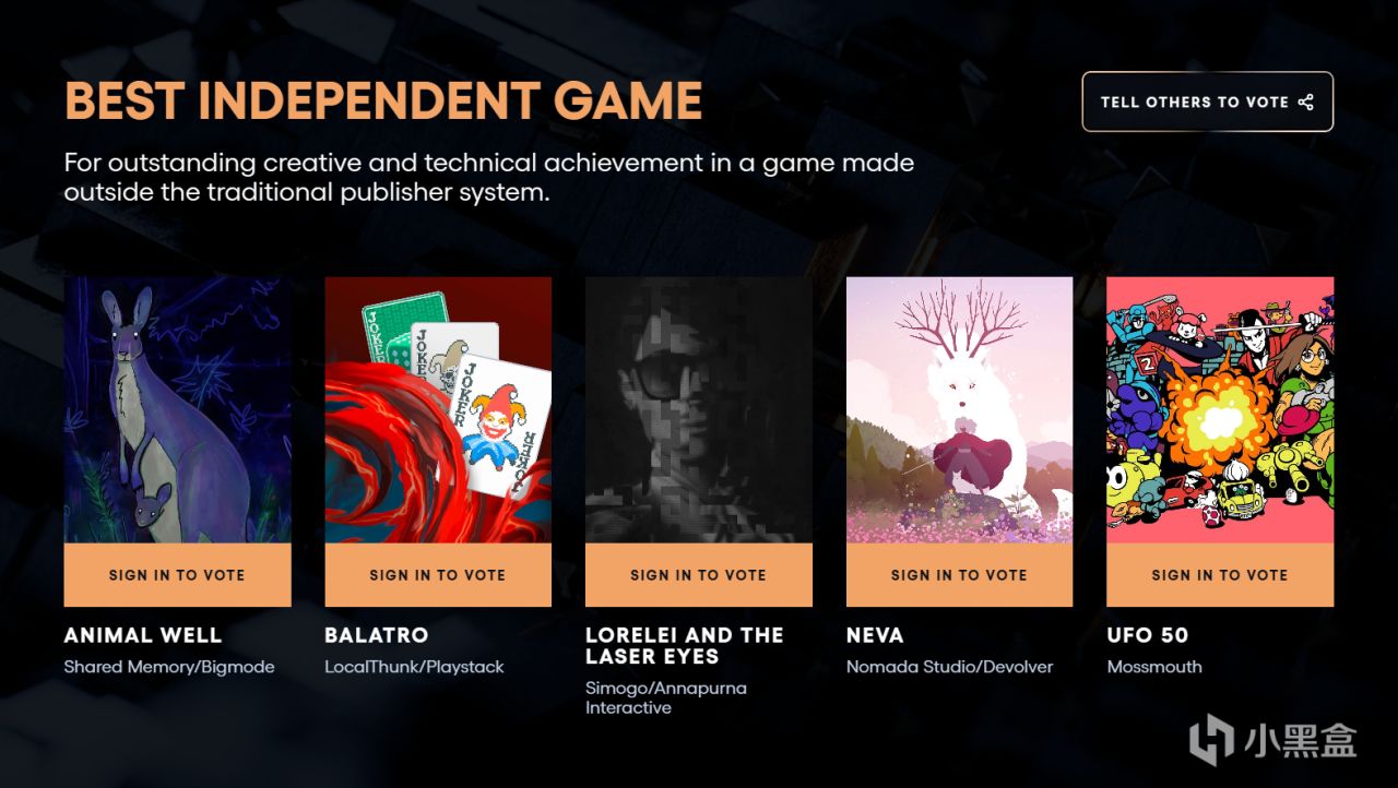 TGA2024 提名汇总