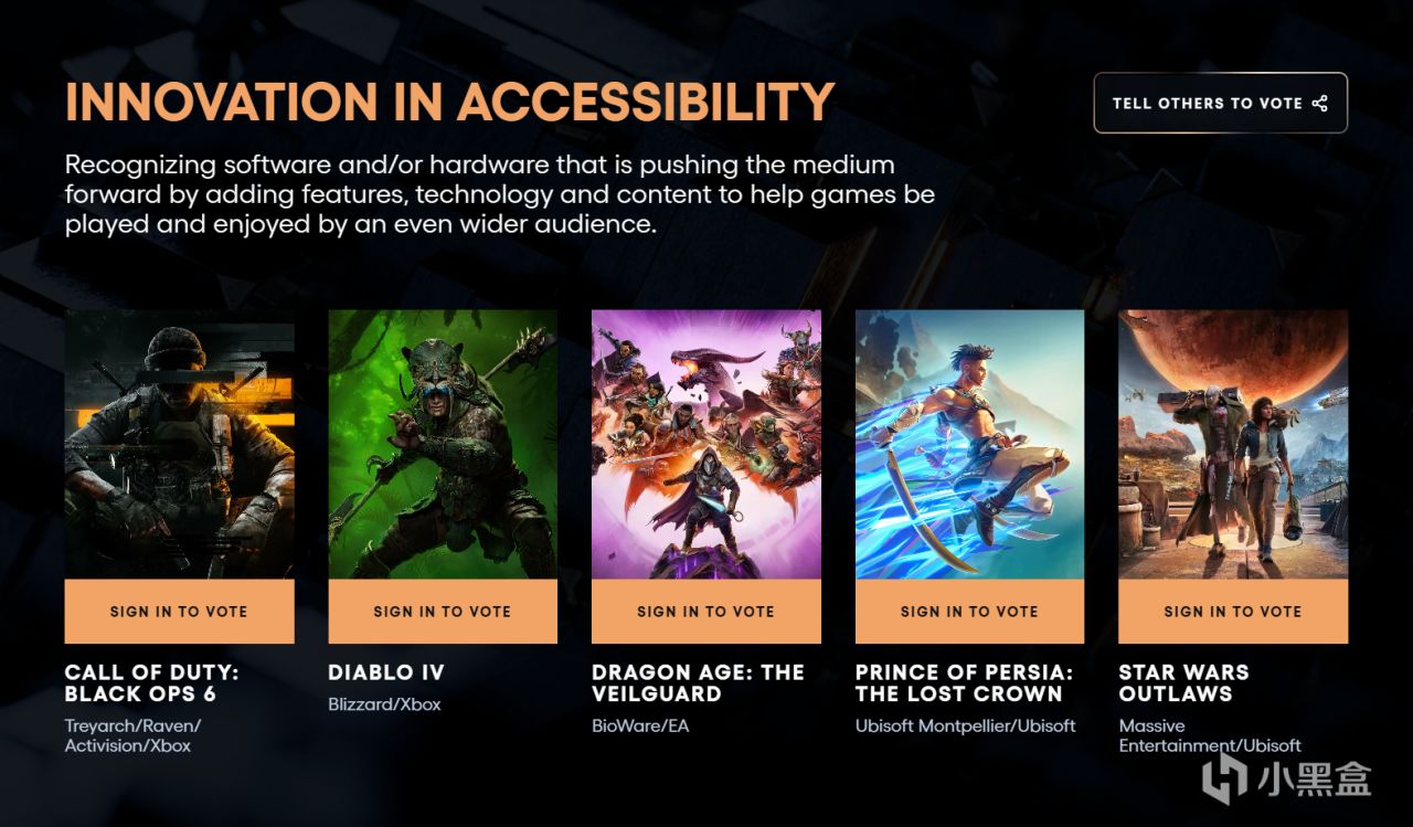 TGA2024 提名汇总