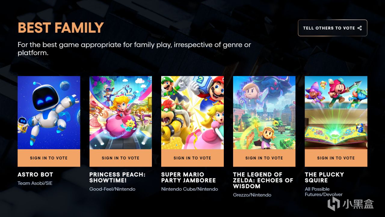 TGA2024 提名汇总