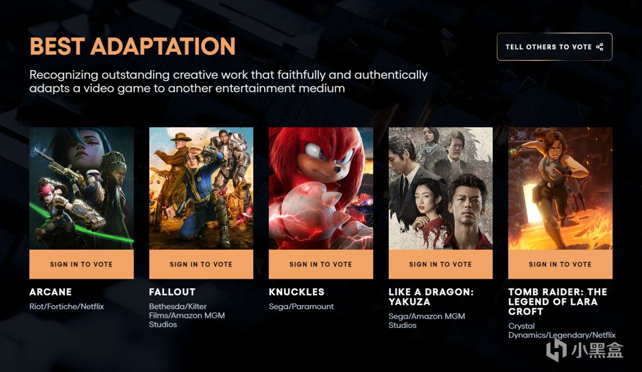 TGA2024 提名汇总