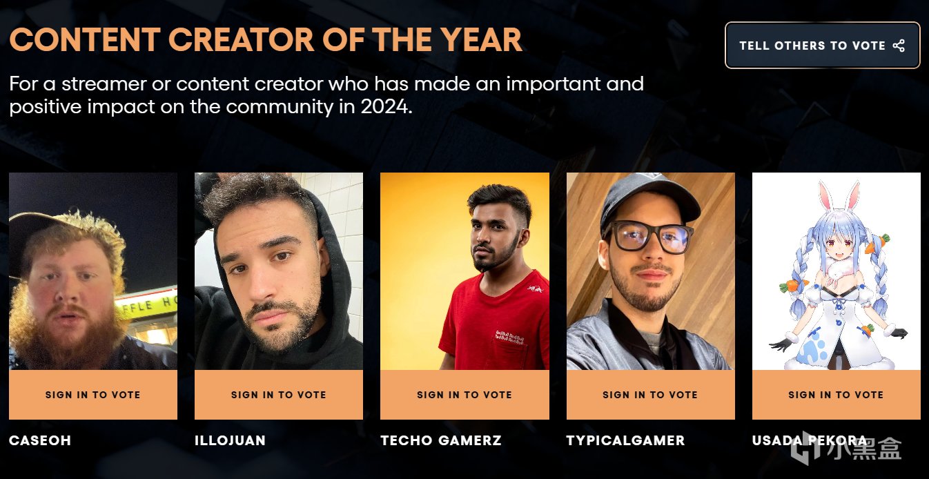 TGA提名最全汇总，《黑神话》获年度游戏四项提名！