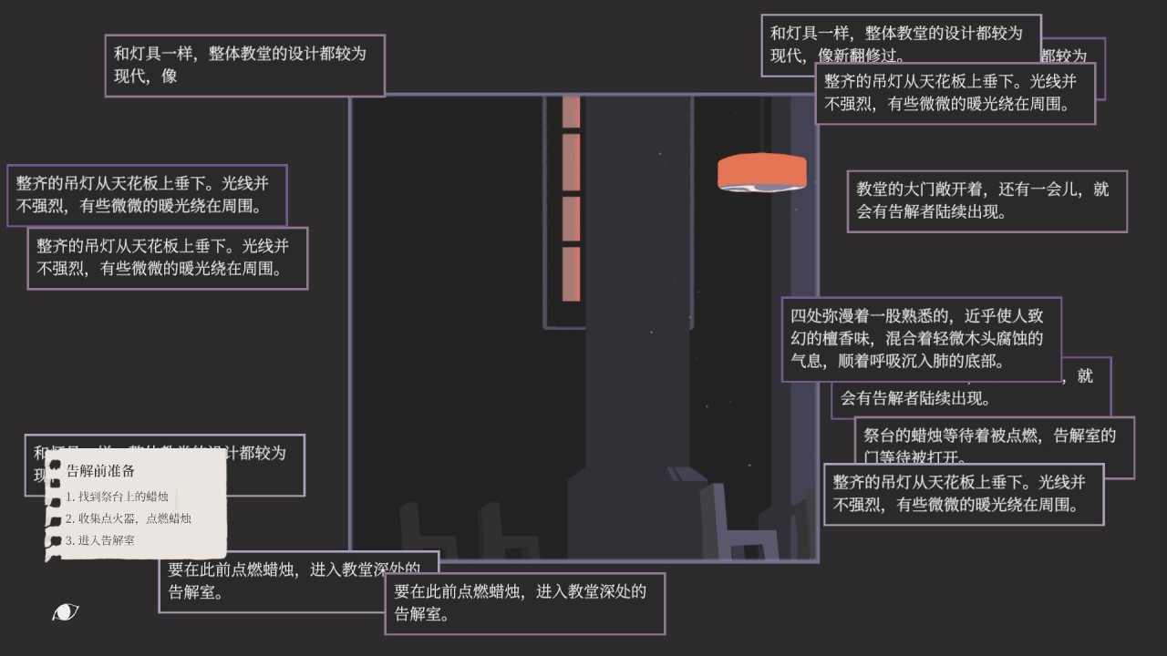 国产免费游戏《倒影与告解室》：一场灵魂深处的对话与拷问-第1张