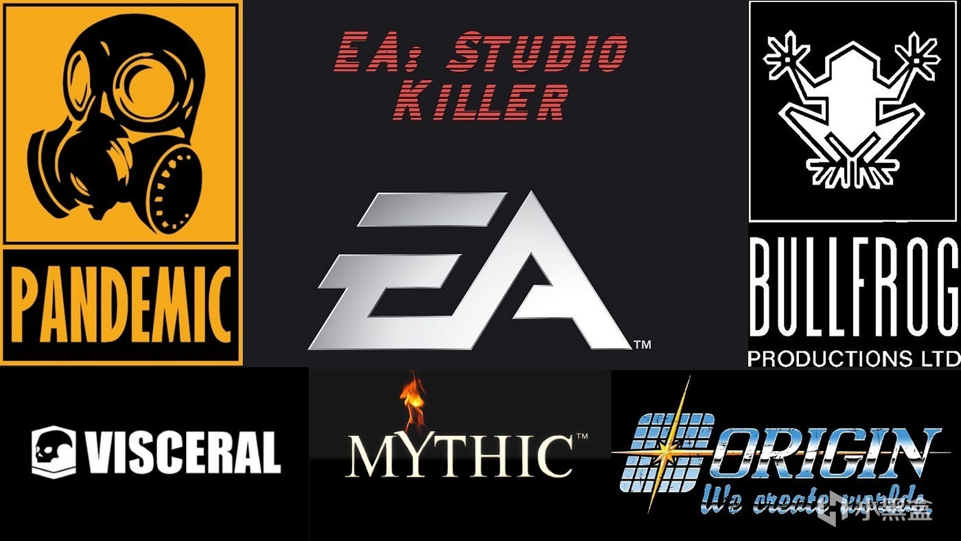 【球盟会】美国腾讯？盘点 EA 四十年，收购解散的20家工作室！