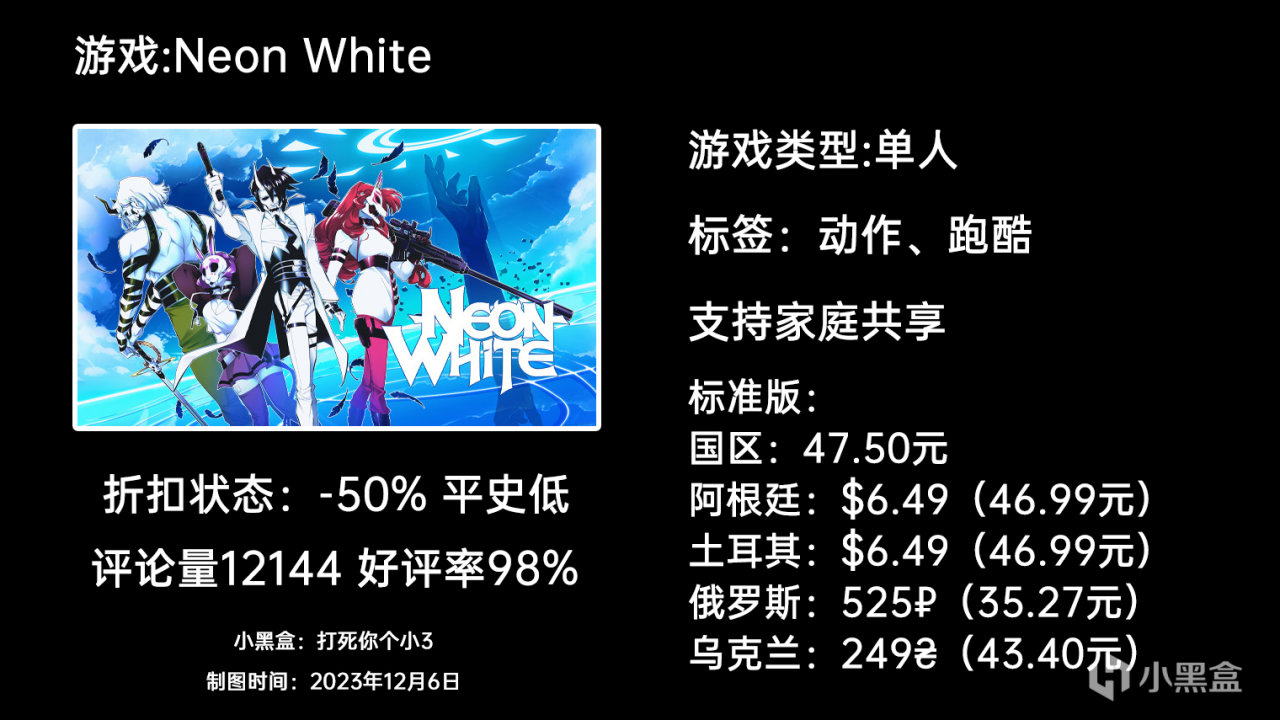 【球盟会】12月6日周末特惠：GTFO|匹诺曹的谎言|幻兽帕鲁|等64款游戏