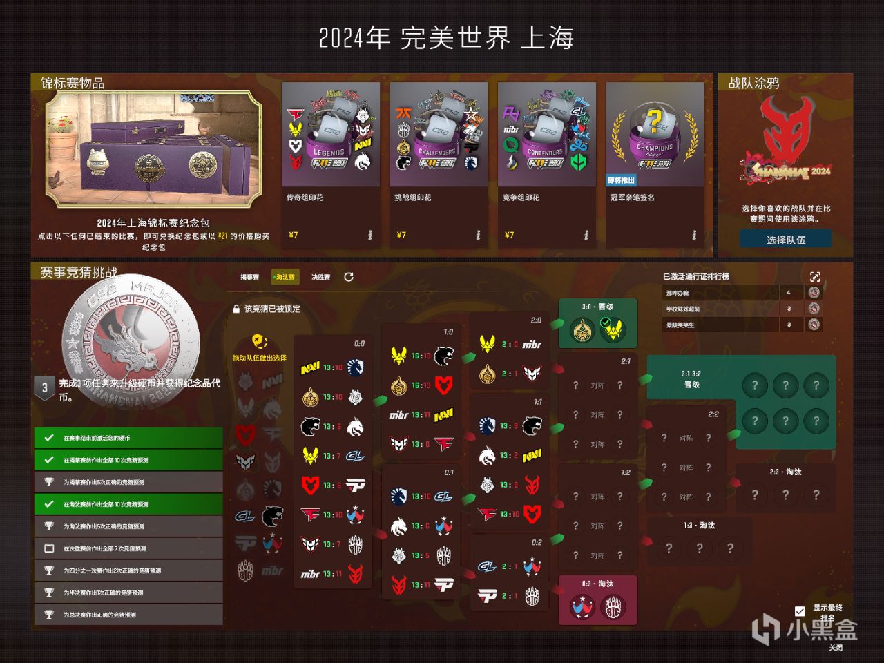 Major淘汰赛3:0组已经产生！蒙古队晋级major八强！