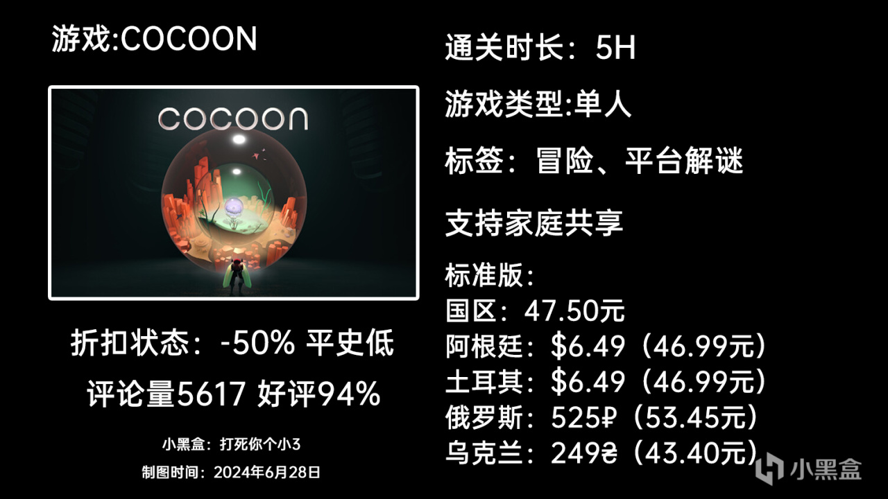 【球盟会】12月6日周末特惠：GTFO|匹诺曹的谎言|幻兽帕鲁|等64款游戏