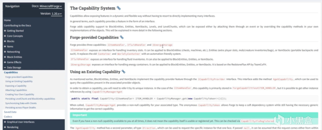 【干货】《我的世界》Mod开发教程06：Capability简述、命令注册-第1张