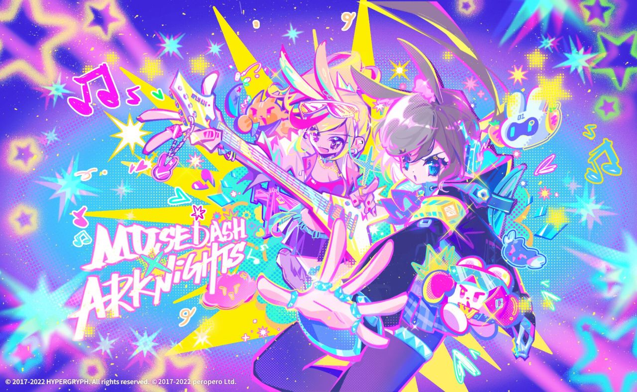 真的有二联！｜「Muse Dash」×「明日方舟」二次联动决定！