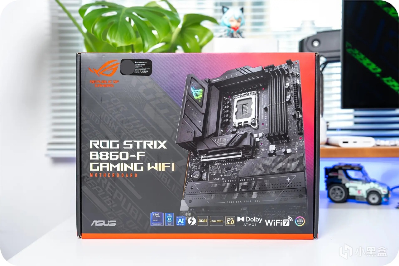 新品搶先看，華碩ROG STRIX B860-F GAMING WIFI主板開箱