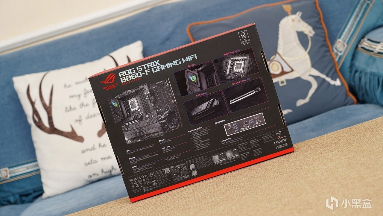 进化的经典，ROG STRIX B860-F GAMING WIFI主板开箱分享-第2张