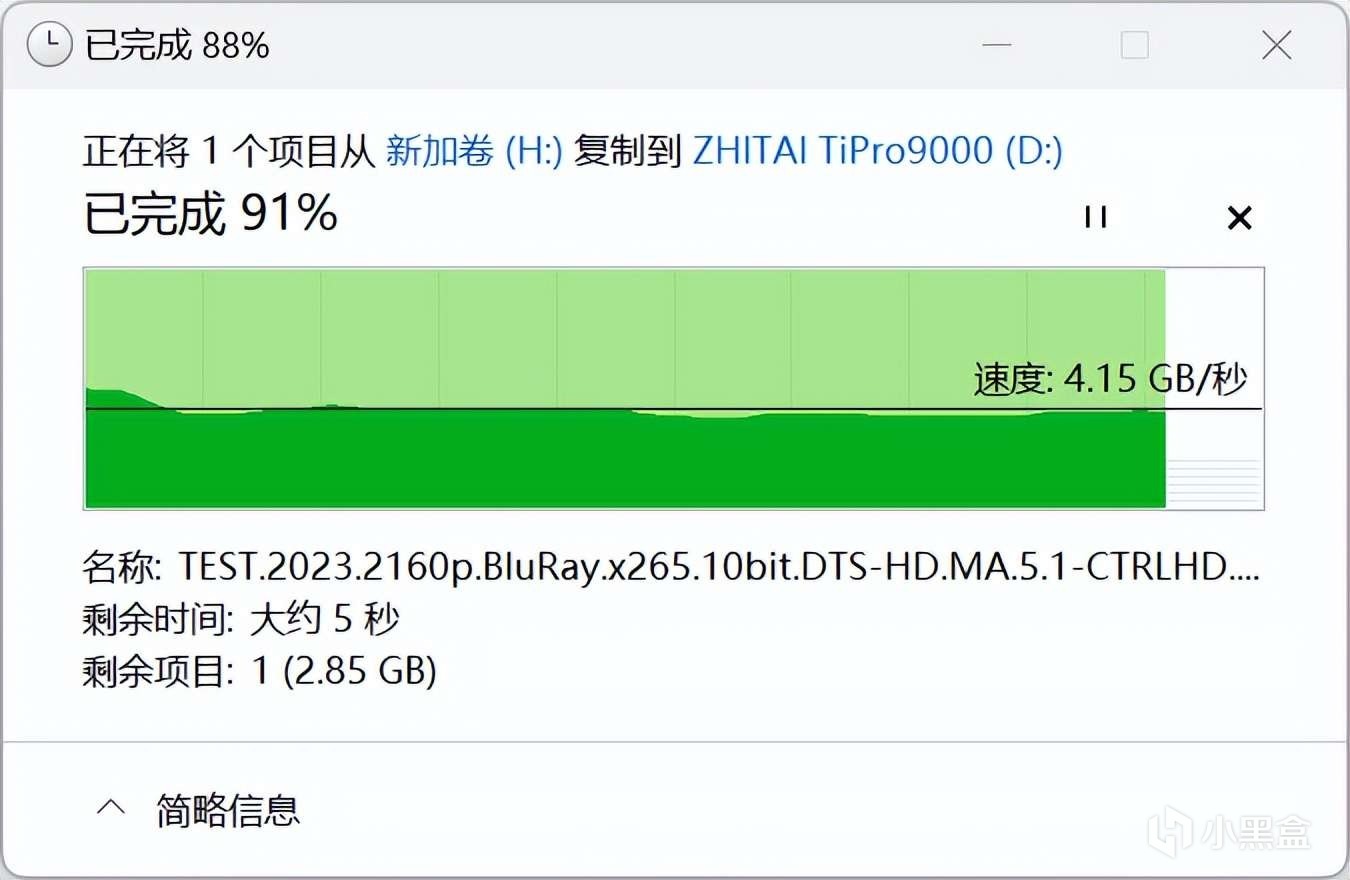 投票
  年度SSD旗舰登场！满血性能PCIe 5.0固态硬盘致态TiPro9000 评测-第20张