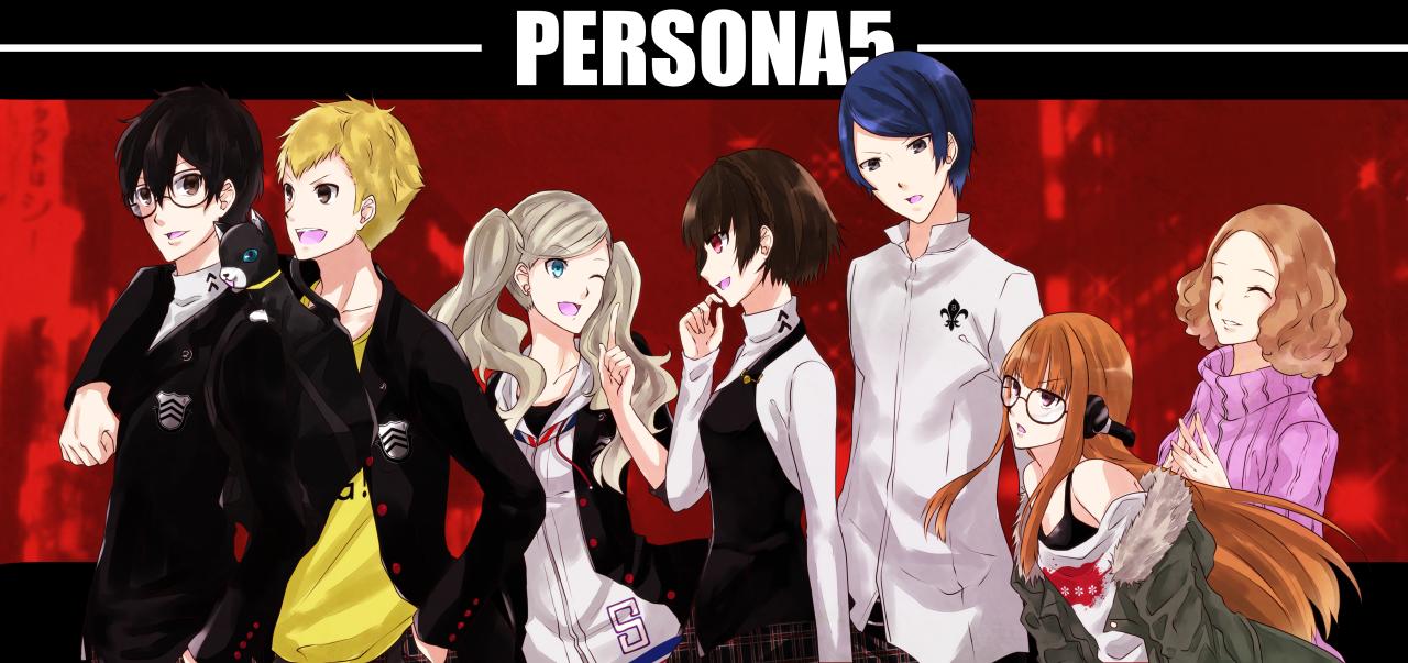 【P5R】p站全家福壁纸推荐！有这样的朋友太幸福了www-第23张