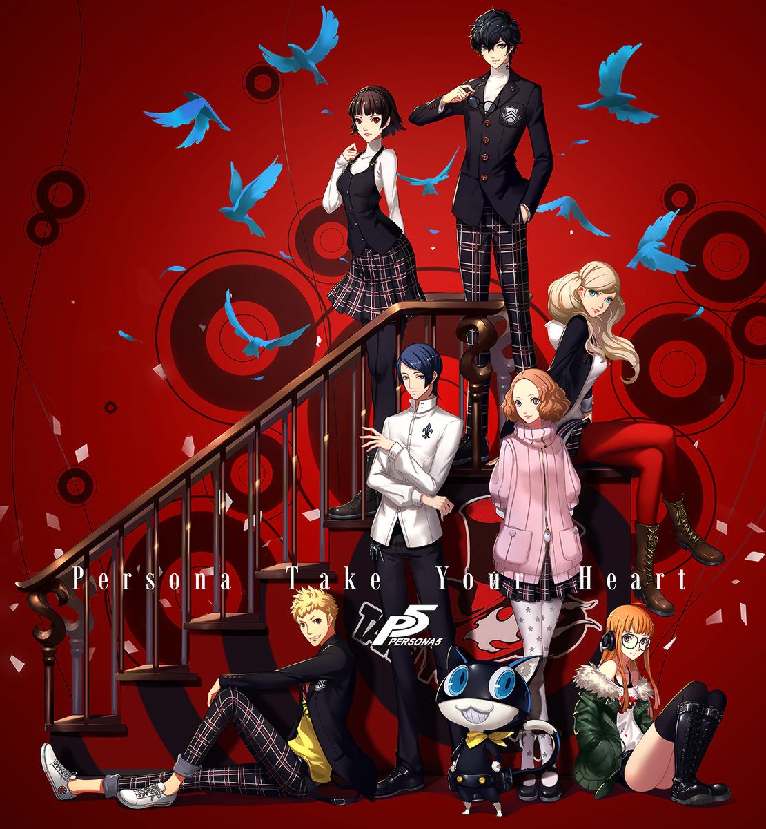 【P5R】p站全家福壁纸推荐！有这样的朋友太幸福了www-第21张