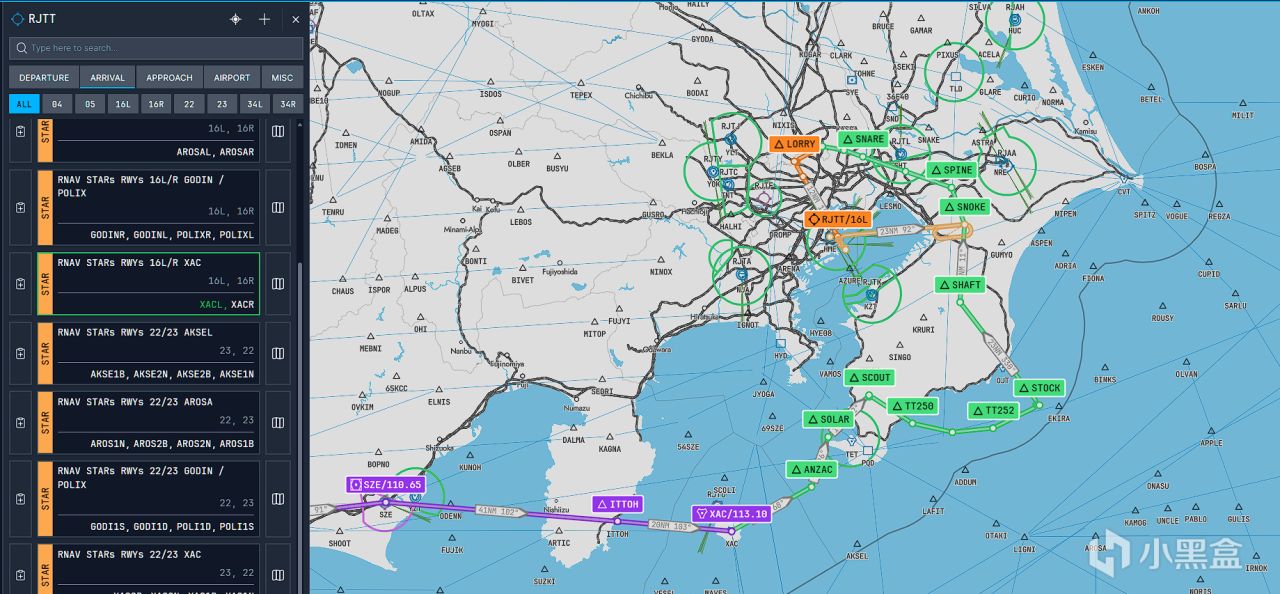 业余玩家的野路子航图经验分享之进场图与进近图