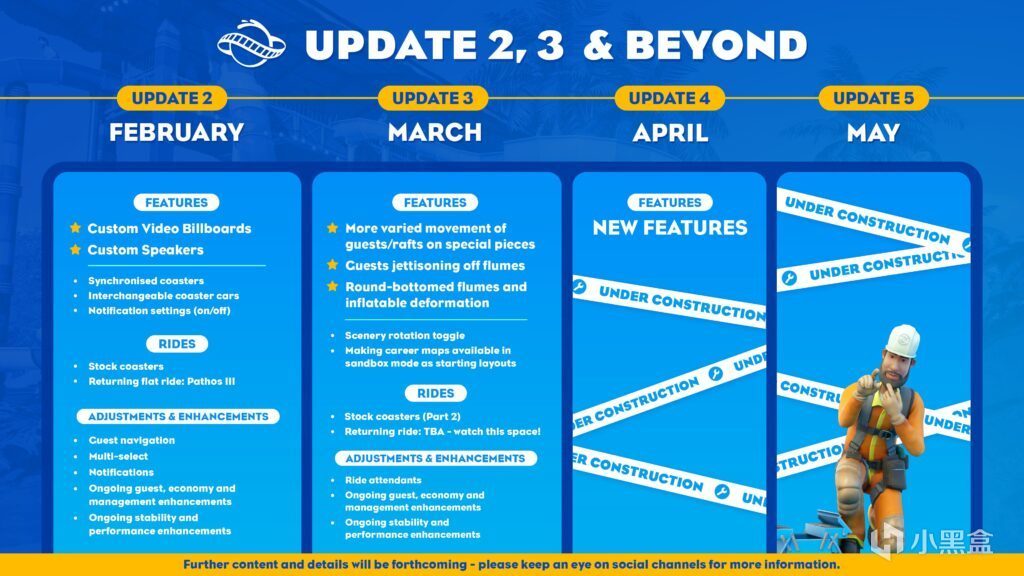 《过山车之星2》即将更新更多内容，更多游乐设施回归！