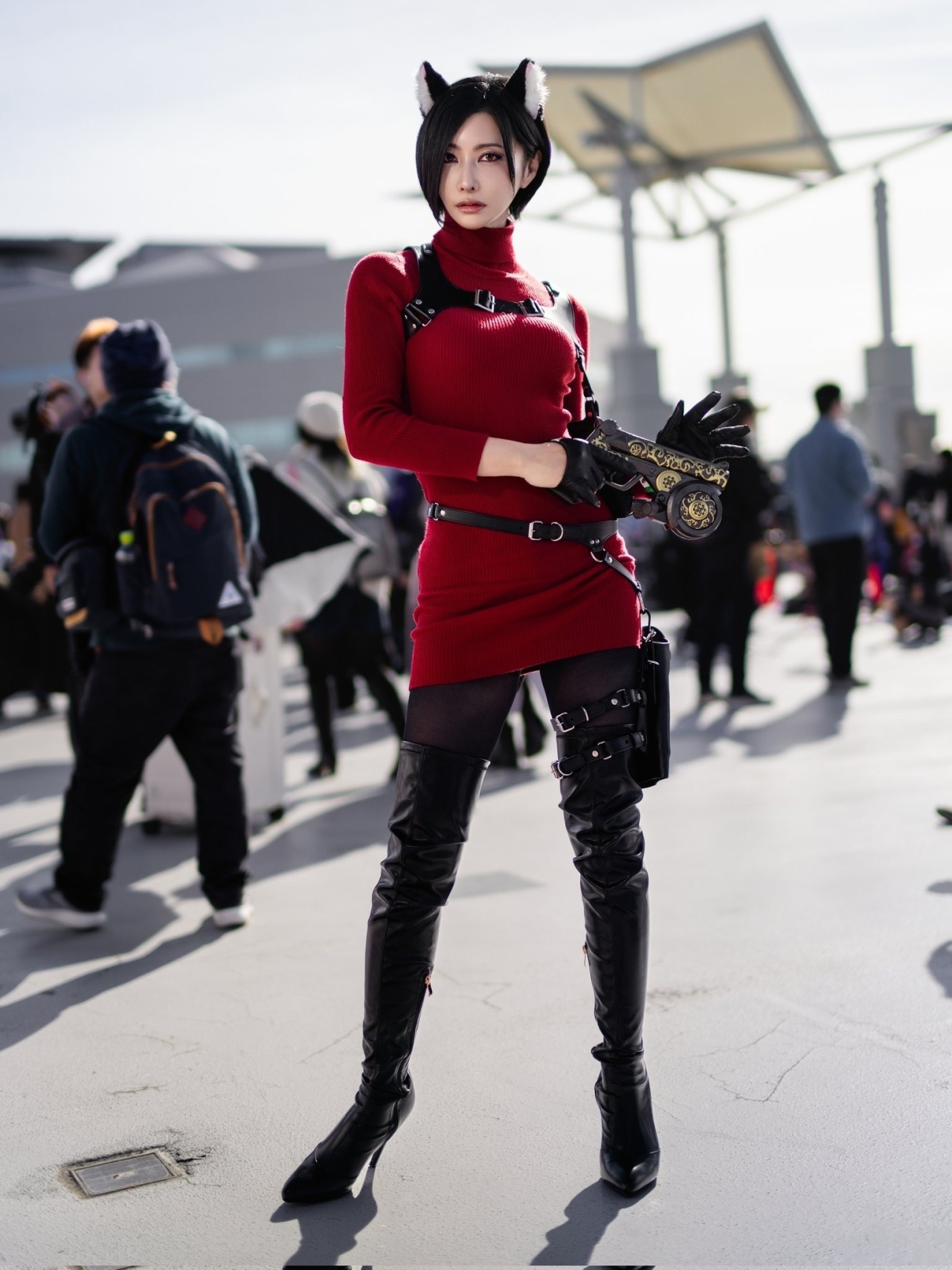 7岁人妻COSER「月島圭」：不满足于COS艾达王，我就是艾达本达"