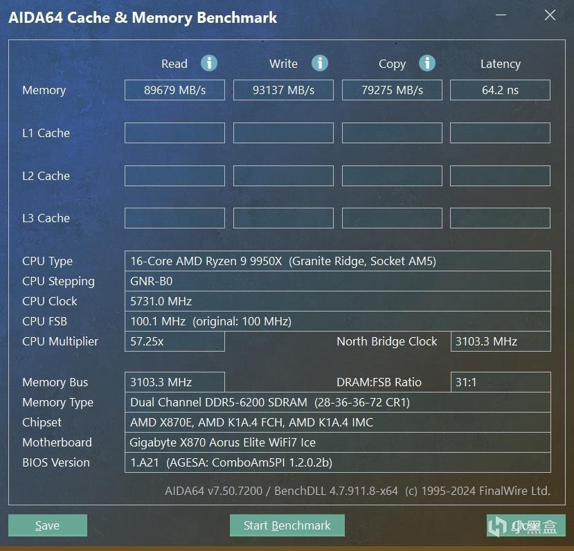 稳带9950X，智能超频很省心，技嘉X870冰雕强堆料主板实测-第32张