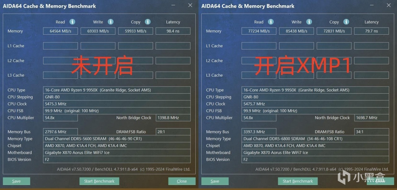 稳带9950X，智能超频很省心，技嘉X870冰雕强堆料主板实测-第31张