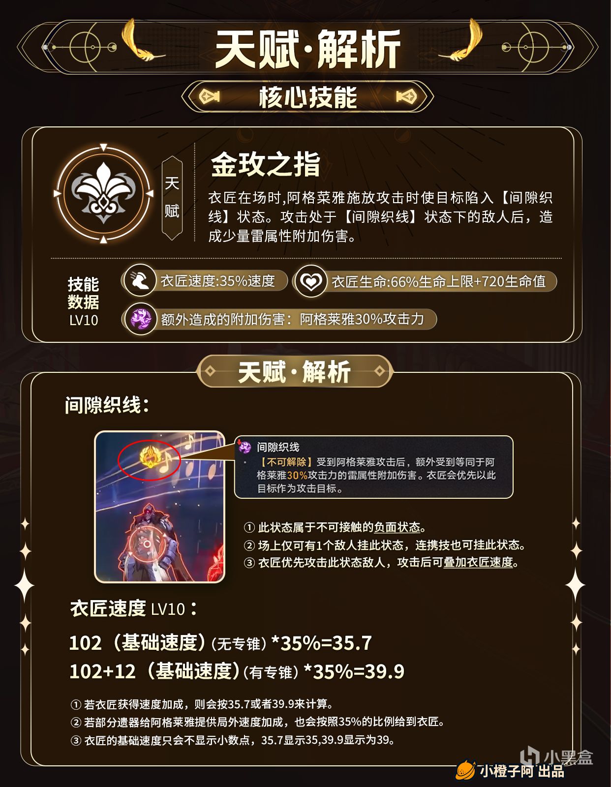 【星铁V3.0】角色攻略 阿格莱雅 机制/养成/就业解析-第6张