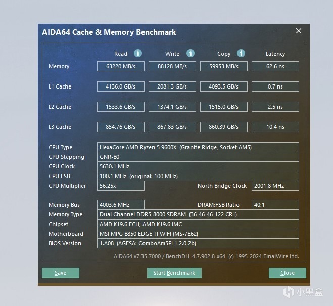 輕鬆超頻提升多少？微星MPG B850 EDGE TI WIFI刀鋒鈦主板實測-第35張