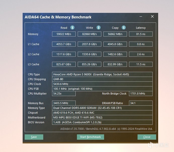 輕鬆超頻提升多少？微星MPG B850 EDGE TI WIFI刀鋒鈦主板實測-第19張