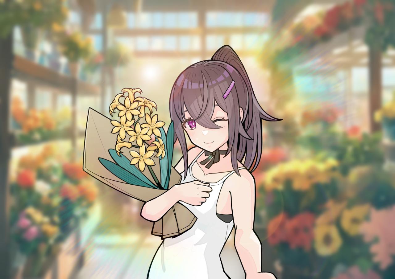 我喜欢的女孩，她来自一千年后