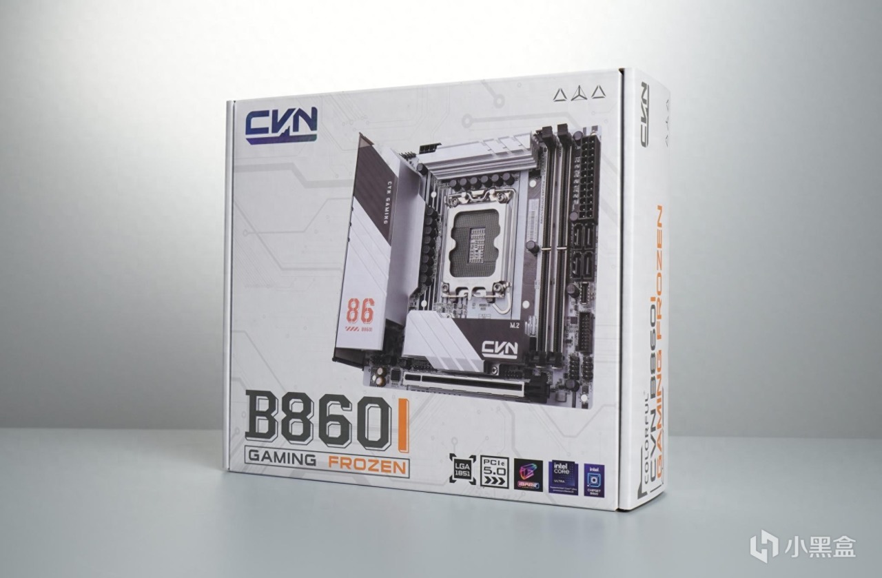 七彩虹CVN B860I GAMING FROZEN，开箱实测 轻松跑满230W功耗