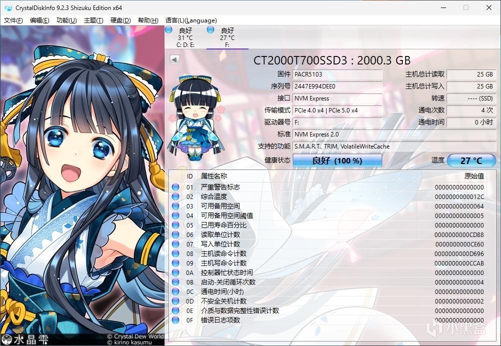 恐怖如斯，12400MB/s速率，英睿達T700 Pro 2TB固態硬盤快到離譜-第9張