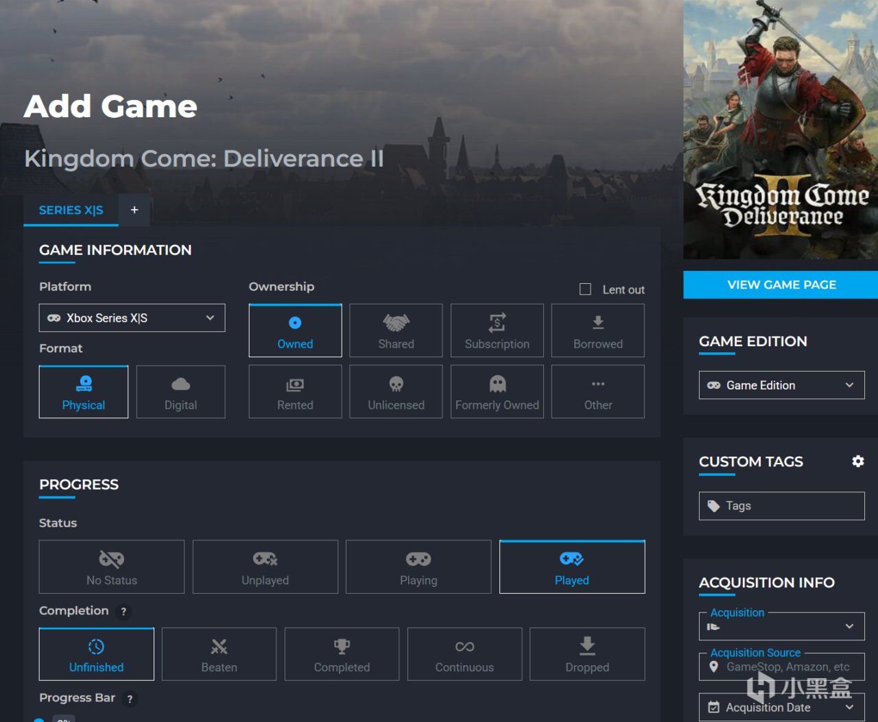 【球盟会】归档你的游戏人生，你还有这个选择