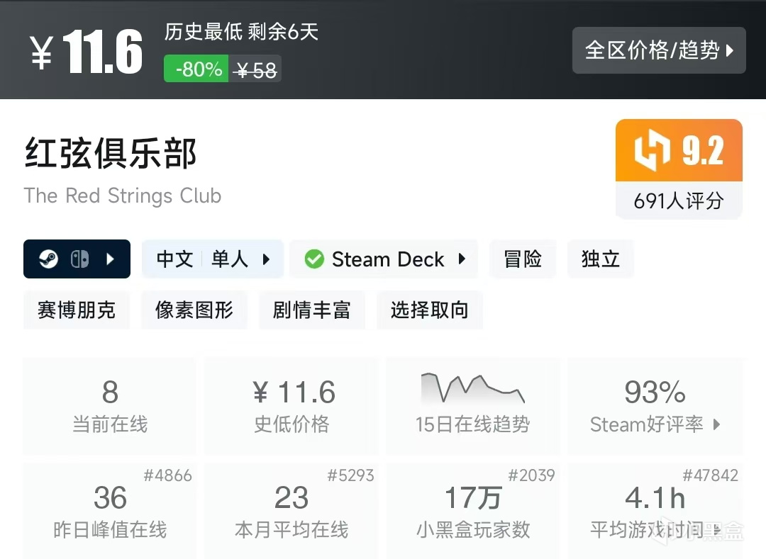 【球盟会】Steam春促，20元内值得购买的游戏