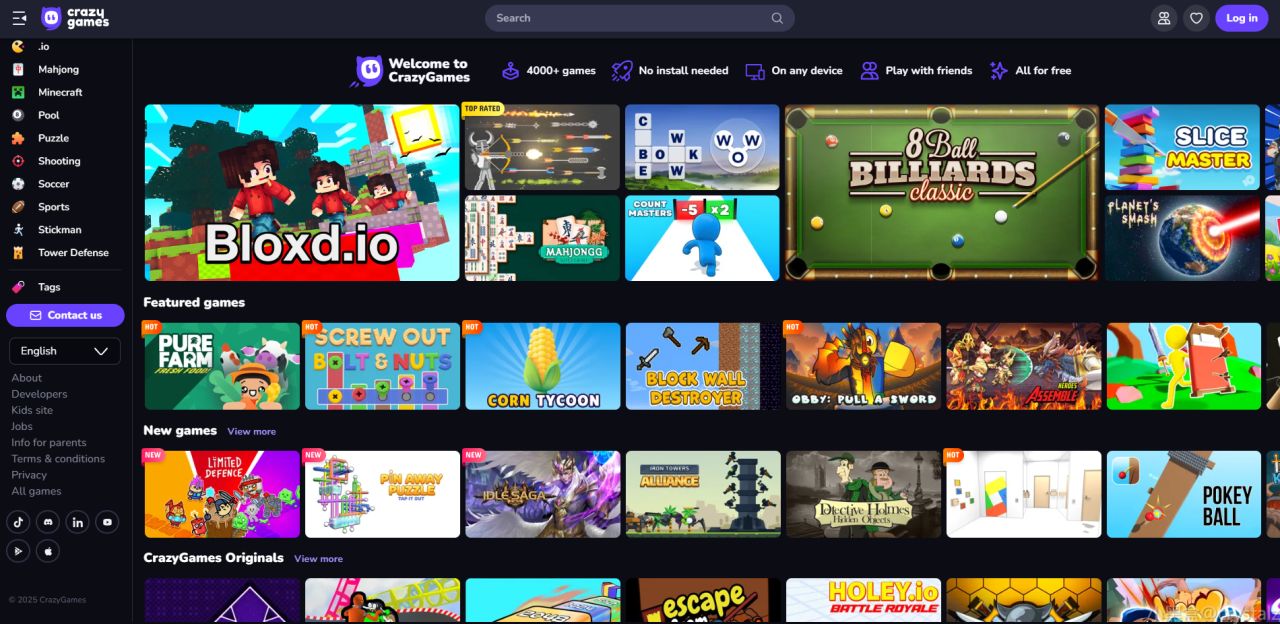 39个免费游戏网站大全，假期宅家必备！