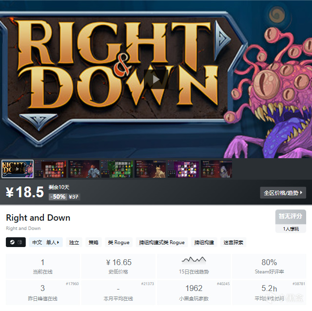 4月14日50款卡牌构筑游戏盘点，没基友就自己狂欢~