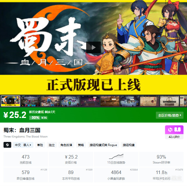 4月14日50款卡牌构筑游戏盘点，没基友就自己狂欢~