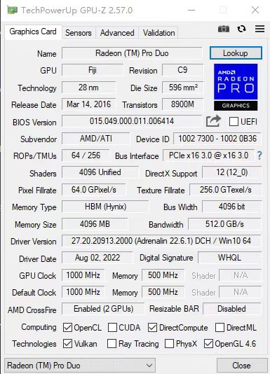 Radeon Pro Duo,消费级双芯显卡的最后绝唱-第8张