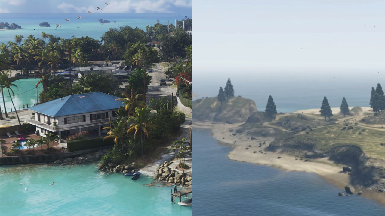 GTA6 vs GTA5 画质进化对比,R星的十二年答卷!-第18张